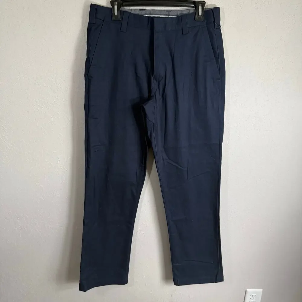 Men’s 32x32 Navy Duluth Business Casual Standard Fit Wrinkle Fighter Pants